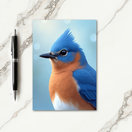 Joyful Feathered Birthday Card
