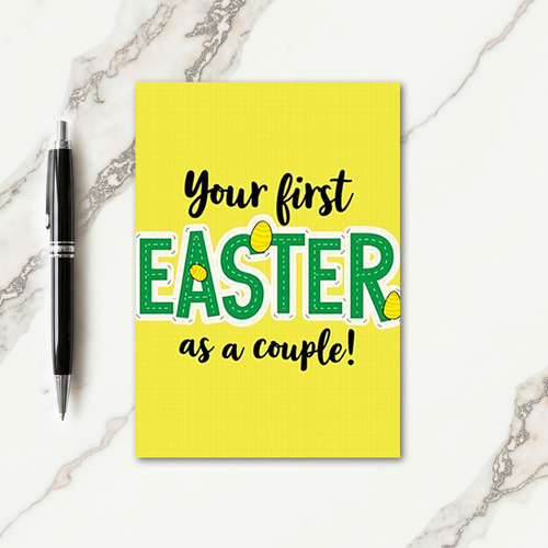 Joyful First Easter Card