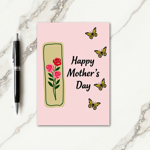 Joyful Flutter Mothers Day Card