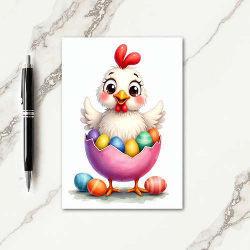 Joyful Fowl Spring Surprise Card