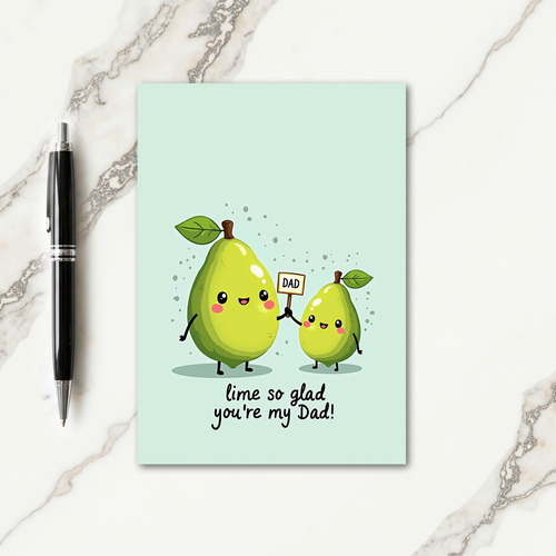 Joyful Fruit Family Day Card