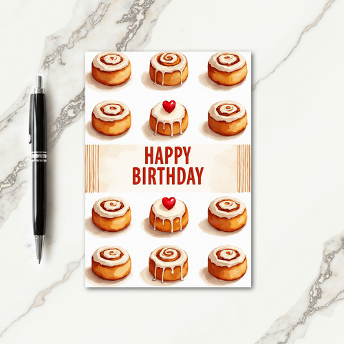 Joyful Glazed Swirls Card