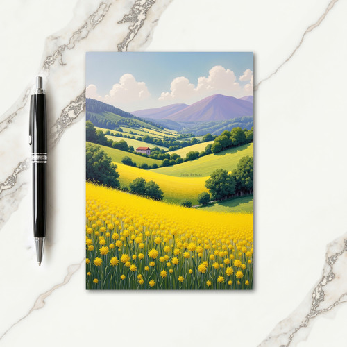 Joyful Golden Blossom Card