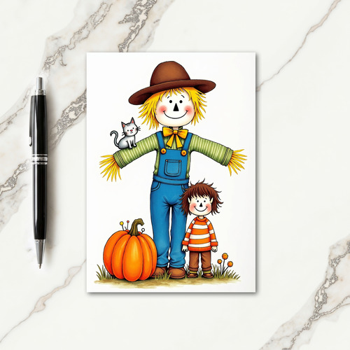 Joyful Gourd Gatherers Card thumbnail