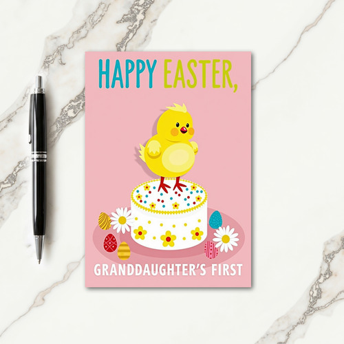 Joyful Granddaughter Easter Card