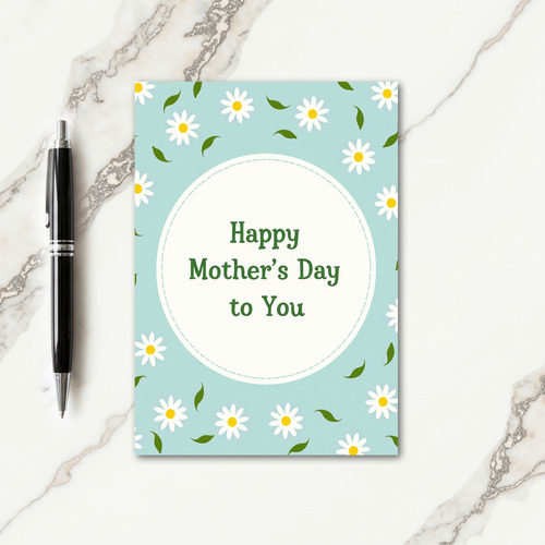 Joyful Graphic Mothers Day Card