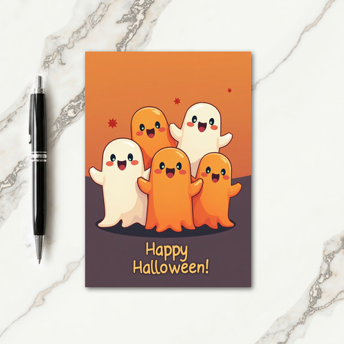 Joyful Halloween Spirits Card