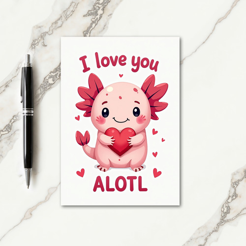Joyful Heart Creature Birthday Card