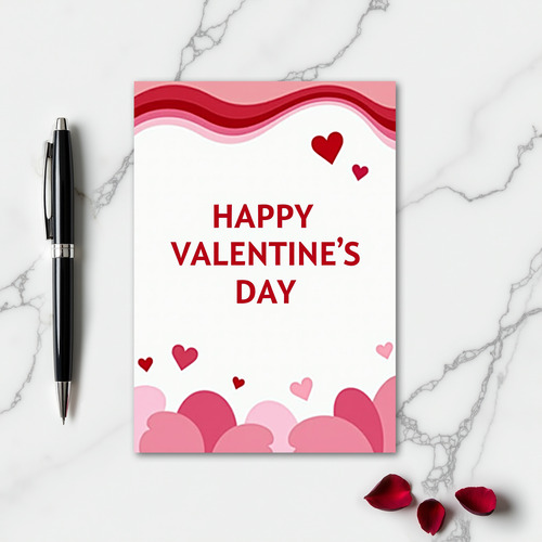 Joyful Hearts Valentines Day Card