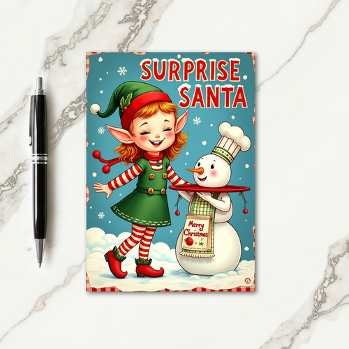 Joyful Helper Christmas Card