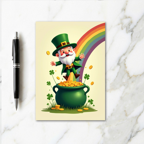 Joyful Irish Luck Card