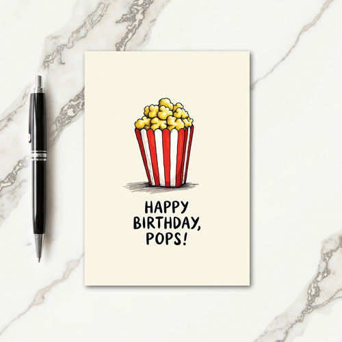 Joyful Kernel Birthday Card