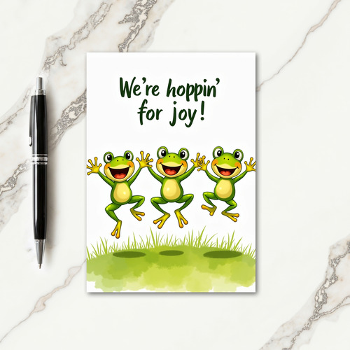 Joyful Leap Fathers Day Card