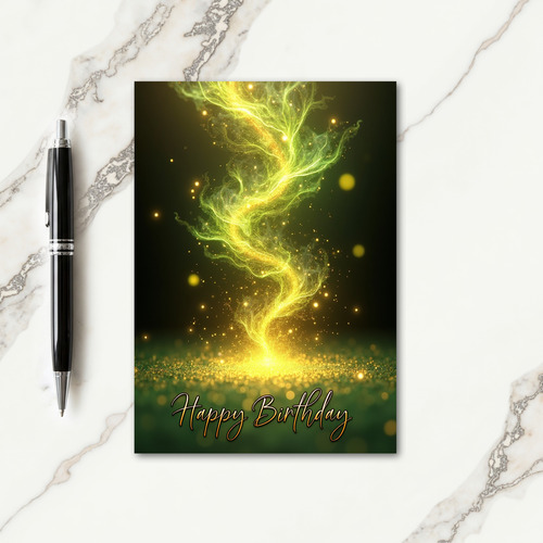 Joyful Luminous Burst Card