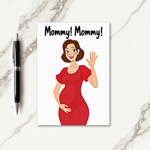 Joyful Mommy To Be Card