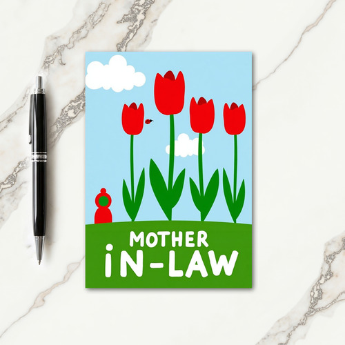 Joyful Mother In Law Card