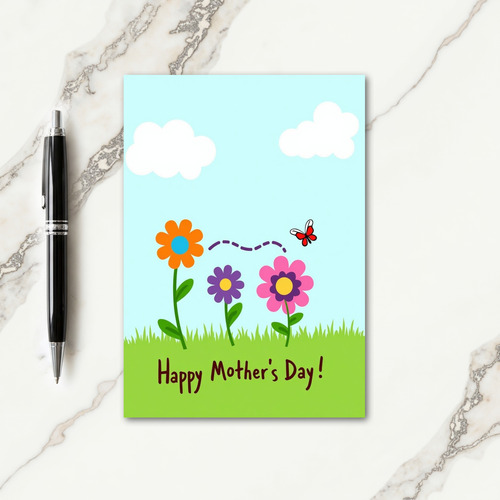 Joyful Mothers Day Blooms Card