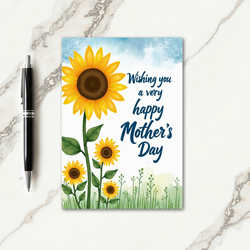 Joyful Mothers Day Bouquet Card