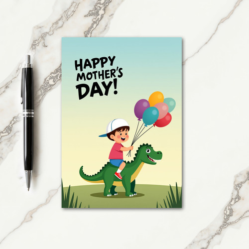 Joyful Mothers Day Scene Card