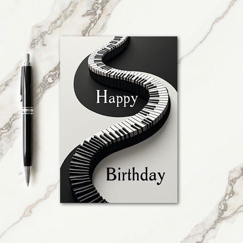 Joyful Music Keys Card