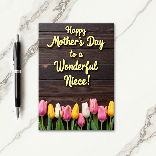 Joyful Niece Mothers Day Card
