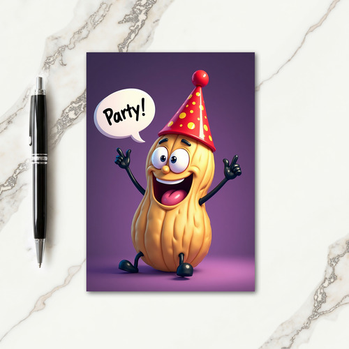 Joyful Nut Birthday Card