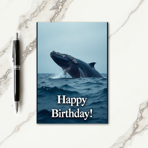 Joyful Ocean Creature Card