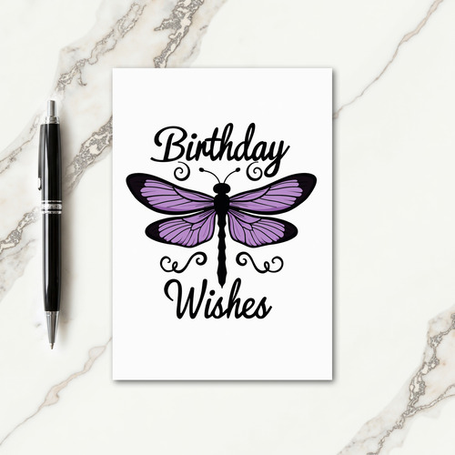 Joyful Ornate Bug Birthday Card