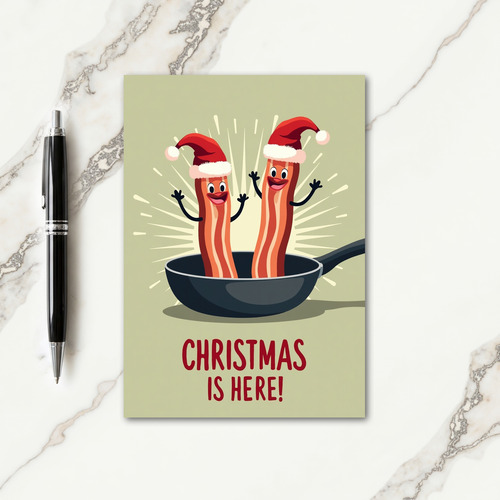 Joyful Pan Pals Christmas Card