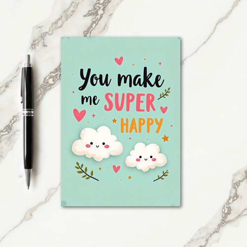 Joyful Pastel Birthday Card