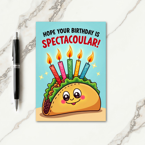 Joyful Pastry Birthday Card