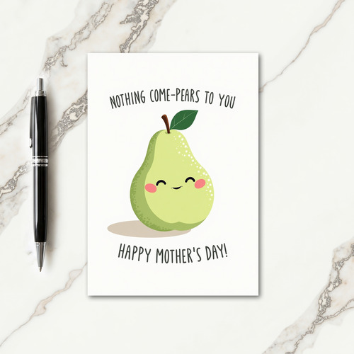 Joyful Pear Mothers Day Card
