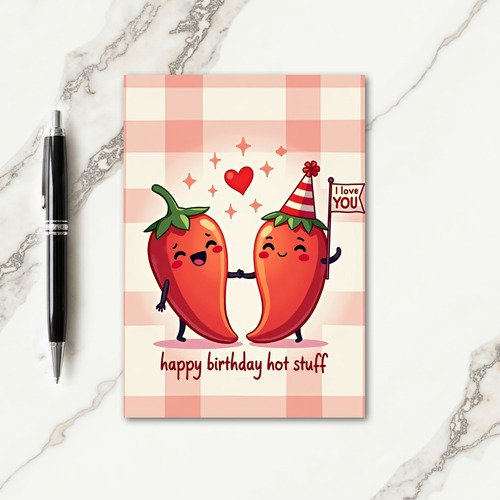 Joyful Pepper Friends Card