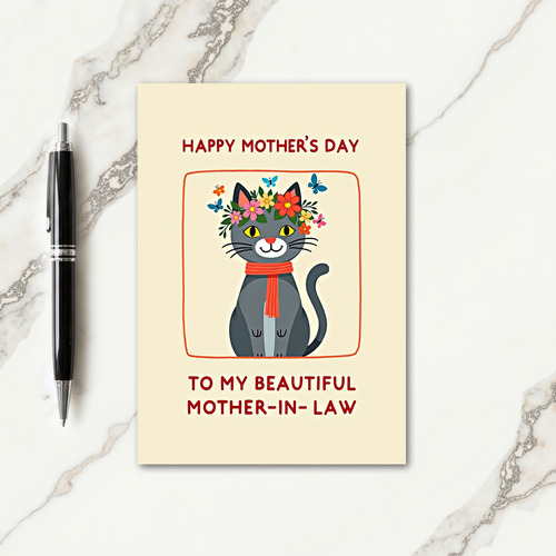 Joyful Pet Mothers Day Card