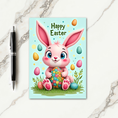 Joyful Plush Friend Card