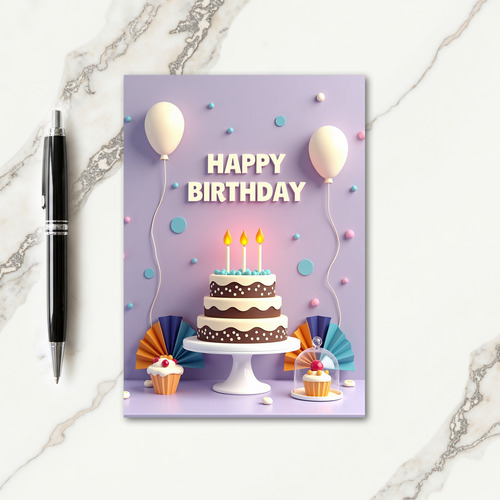 Joyful Polka Dot Card