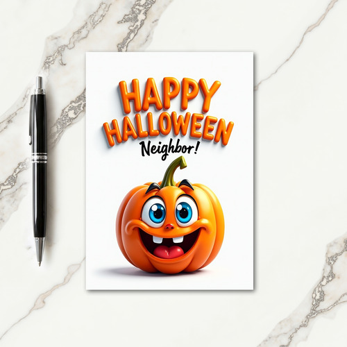 Joyful Pumpkin Neighbor Card thumbnail