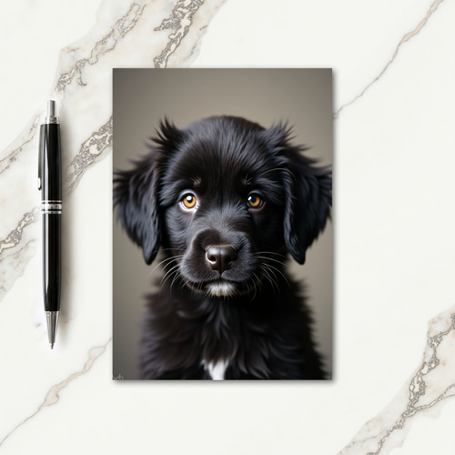 Joyful Pup Art Card