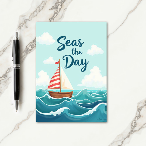 Joyful Sailboat Birthday Card