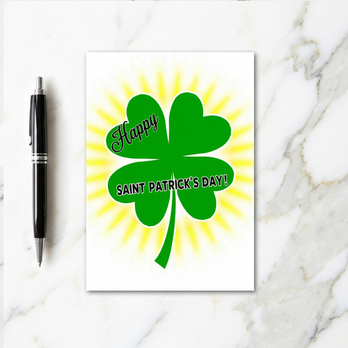 Joyful Saint Patricks Day Card