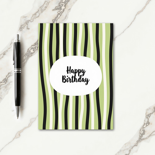 Joyful Script Oval Card