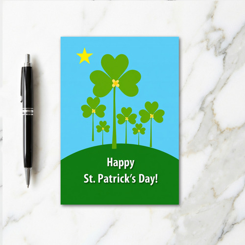 Joyful Shamrock Season Card