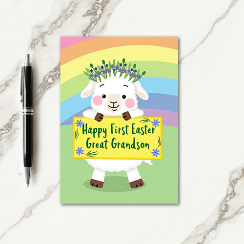 Joyful Sheep Celebration Card