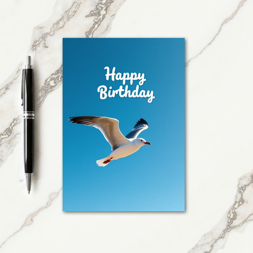 Joyful Sky Bird Card
