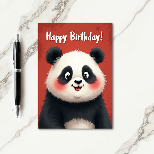 Joyful Smiling Creature Card