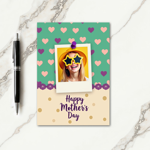 Joyful Snapshot Mothers Day Card