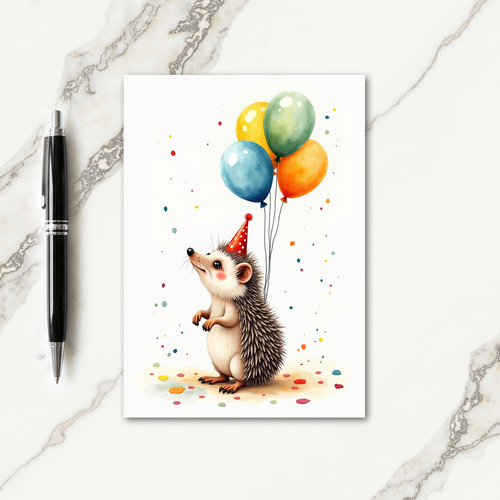 Joyful Spiny Birthday Card