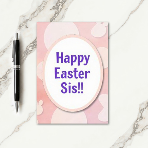 Joyful Spring Family Greeting Card