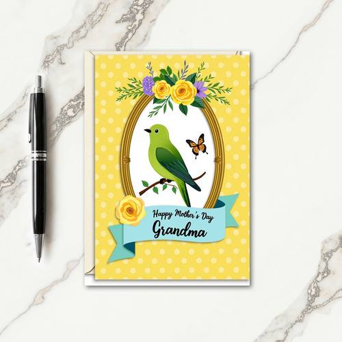 Joyful Spring Mothers Day Image Card