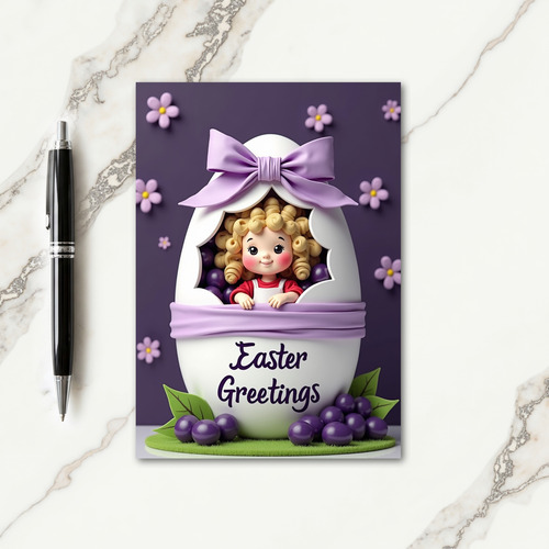 Joyful Springtime Egg Card
